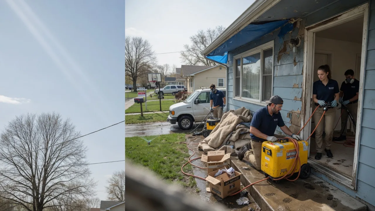 Basement Flood Cleanup in Gentry, AR near me